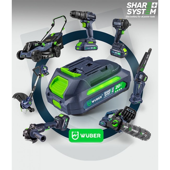 Cordless pressure washer 300 L/h 20 V W04322 WUBER Cordless pressure washer 300 L/h 20 V W04322 WUBER