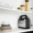 Tefal SW383D10 sandwich maker 700 W Black, Stainless steel