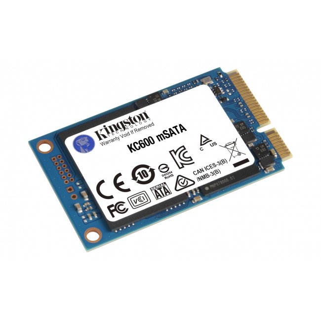 Kingston Technology 256G SSD KC600 SATA3 mSATA