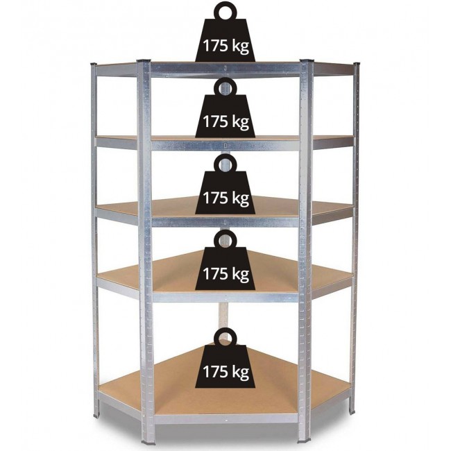 Metal corner storage rack G9040 40cm