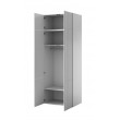 Wardrobe PAFOS 2D BASE 90x55.5x45 white matt Wardrobe PAFOS 2D BASE 90x55.5x45 white matt