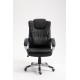 Office chair with massage, heated ACTIVEJET YK7304 black Office chair with massage, heated ACTIVEJET YK7304 black