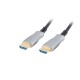 Lanberg CA-HDMI-20FB-0200-BK optical cable HDMI M/M 20m v2.0 4K AOC Lanberg CA-HDMI-20FB-0200-BK optical cable HDMI M/M 20m v2.0 4K AOC