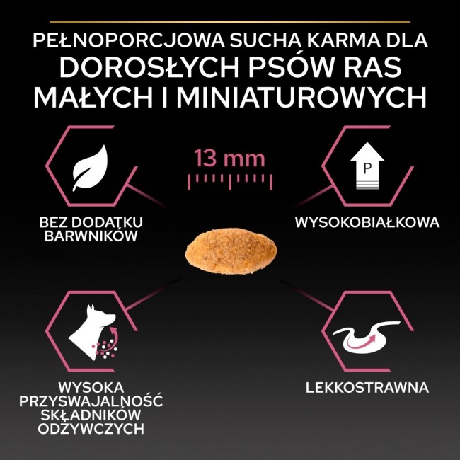 PURINA Pro Plan Sensitive Skin Small & Mini Adult Salmon - dry dog food - 700g PURINA Pro Plan Sensitive Skin Small & Mini Adult Salmon - dry dog food - 700g