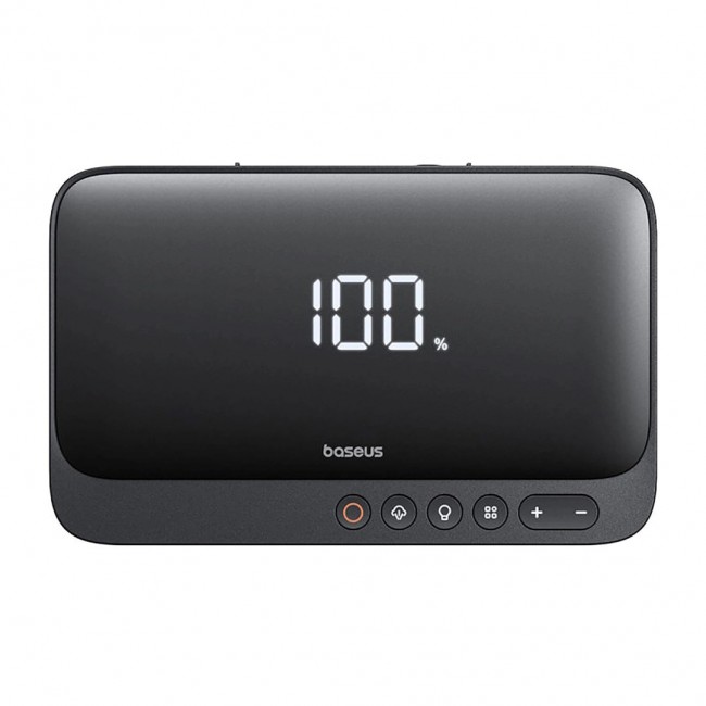 Baseus Super Energy BS-CH013 4in1 - jump starter with torch, 6000mAh power bank, compressor (black)