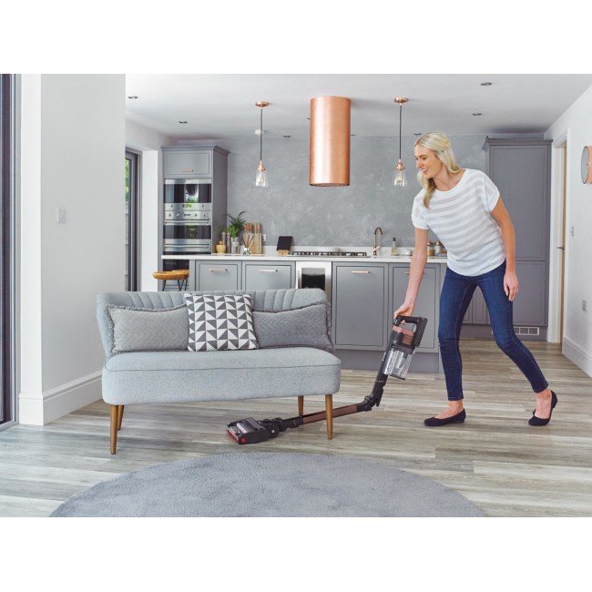 Shark Stratos 2-in-1 stick vacuum Battery Dry Bagless Black, Peach