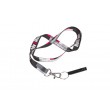 Survival whistle GUARD WHISTLE aluminium Black (YC-010-BL)