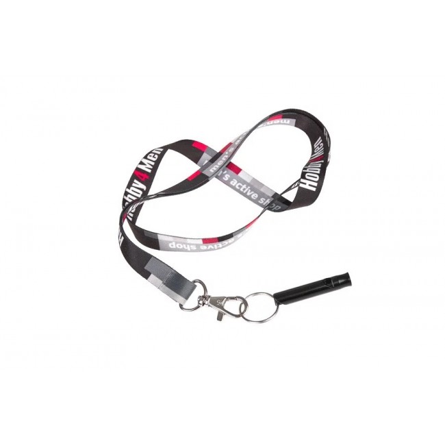 Survival whistle GUARD WHISTLE aluminium Black (YC-010-BL)