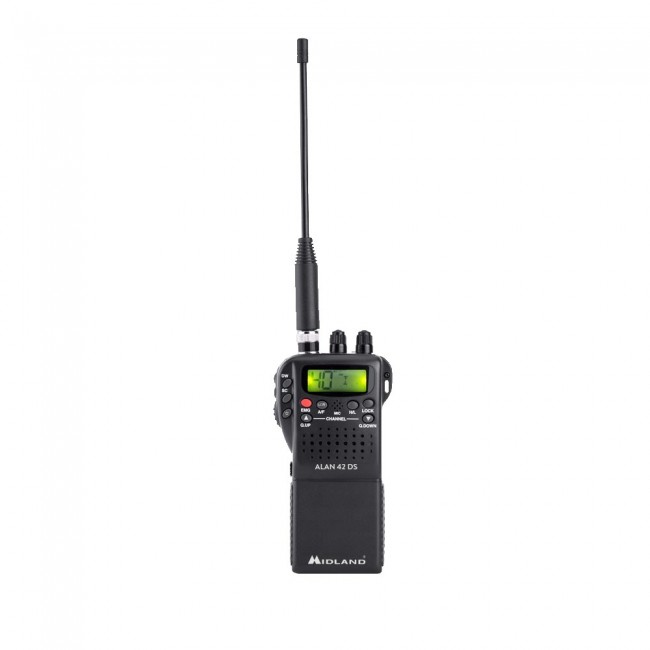 Midland C1267 two-way radio 40 channels 26.565 - 27.99125 MHz Black Midland C1267 two-way radio 40 channels 26.565 - 27.99125 MHz Black