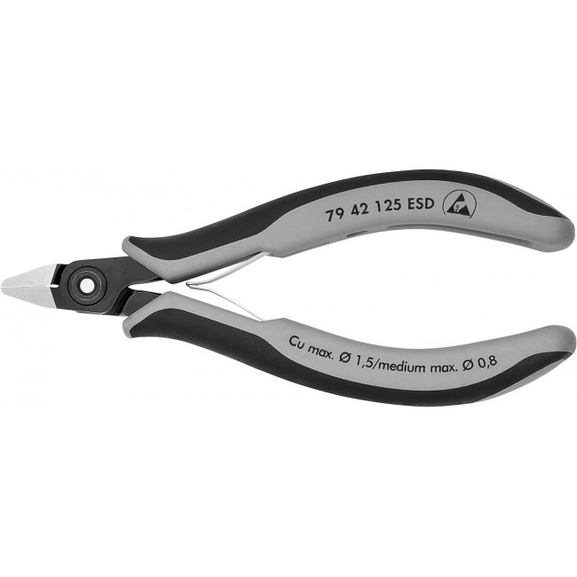 Precision side-cutting electronics pliers Knipex