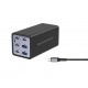 Conceptronic 6-Port 200W GaN USB PD Charger with USB-C Charging Cable, USB-C x 4, USB-A x 2, QC 3.0, PD 3.1, PPS