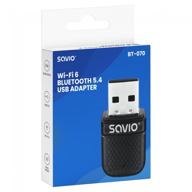 Savio BT-070 interface cards/adapter USB 2.0