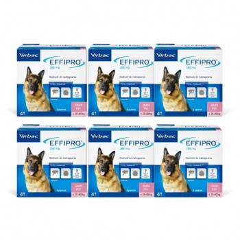 VIRBAC Effipro L (20-40 kg) - drops against fleas and ticks for dogs 24 pcs
