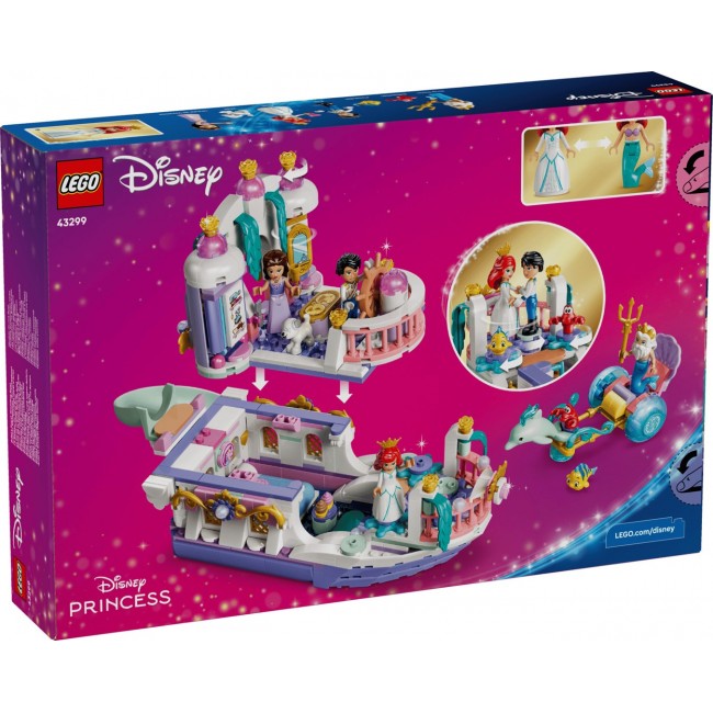 LEGO DISNEY 43299 Ariel's Royal Wedding Boat