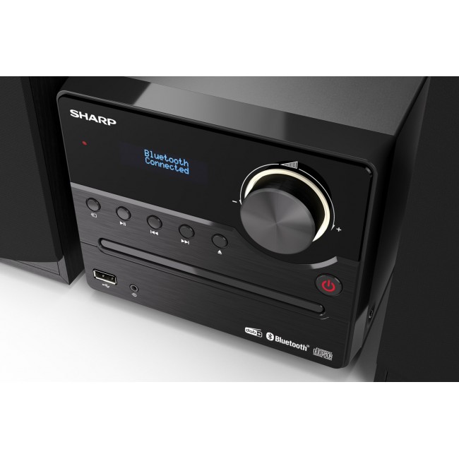 Sharp XL-B517D(BK) Hi-Fi Micro System, CD/FM/USB/Bluetooth v5.0, Aux-in, 45W, Black Sharp | Hi-Fi Micro System | XL-B517D(BK) | USB port | AUX in | Bluetooth | CD player | Black | FM radio | Wireless connection Sharp XL-B517D(BK) Hi-Fi Micro System, CD/FM/USB/Bluetooth v5.0, Aux-in, 45W, Black Sharp | Hi-Fi Micro System | XL-B517D(BK) | USB port | AUX in | Bluetooth | CD player | Black | FM radio | Wireless connection