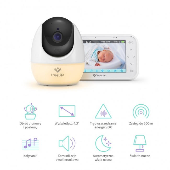 TrueLife NannyCam R4 Pro baby monitor TrueLife NannyCam R4 Pro baby monitor