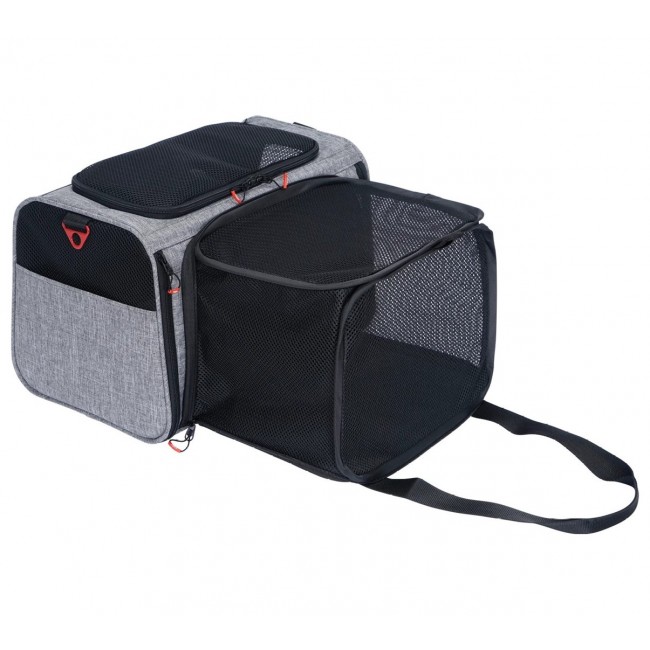 ZOLUX NOMAD M dog and cat carrier with extra space, 44 28 28 cm
