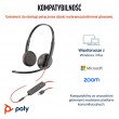 Poly Blackwire 3225 Stereo USB-C +USB-A +3,5mm