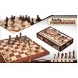 Szachy fornirowane 35cm 30261