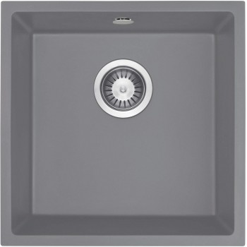 Suspended 1-bowl granite sink