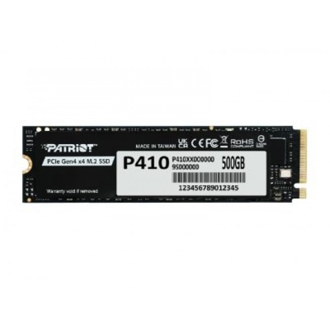Patriot Memory P410 500 GB M.2 PCI Express NVMe