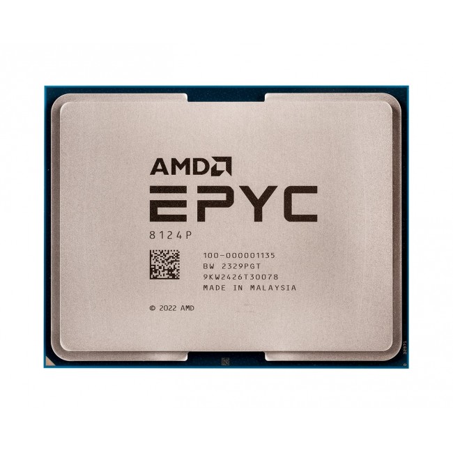 AMD EPYC 8124P processor 2.45 GHz 64 MB L3 AMD EPYC 8124P processor 2.45 GHz 64 MB L3