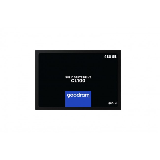 SSD Goodram CL100 Gen. 3 480GB Sata III 2,5 Retail SSD Goodram CL100 Gen. 3 480GB Sata III 2,5 Retail