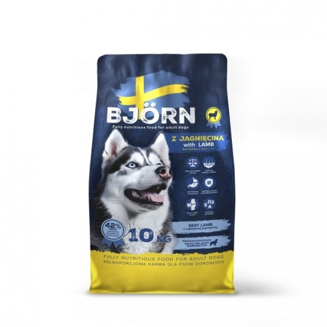 BJORN with lamb - dry dog food - 10kg BJORN with lamb - dry dog food - 10kg