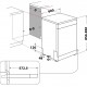 Whirlpool WFC 3C26 PF X Freestanding 14 place settings E Whirlpool WFC 3C26 PF X Freestanding 14 place settings E