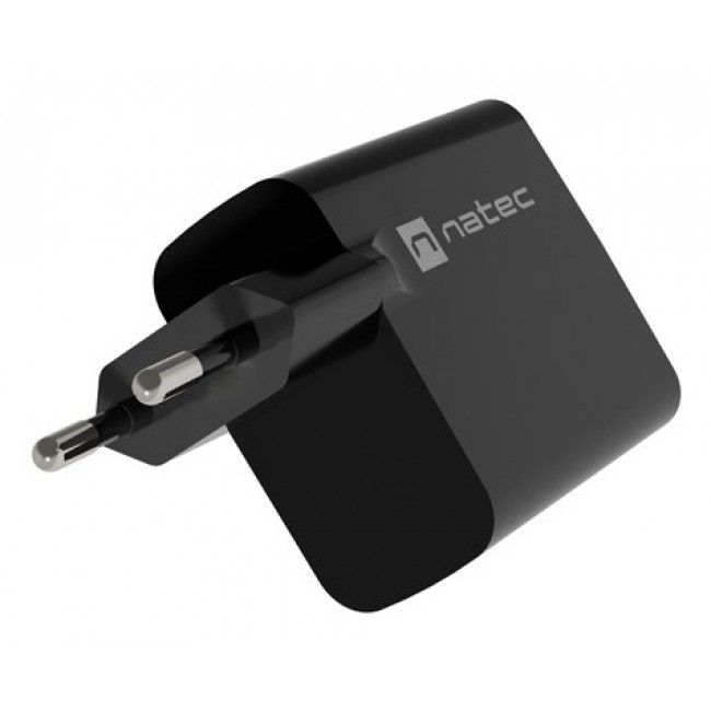 NATEC NUC-2143 mobile device charger Universal Black AC Fast charging Indoor NATEC NUC-2143 mobile device charger Universal Black AC Fast charging Indoor