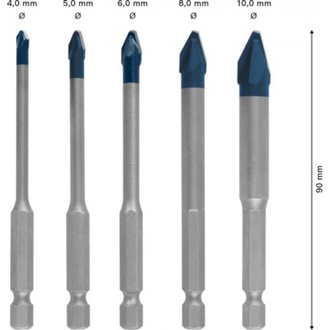 Bosch Expert 2 608 900 597 drill bit Drill bit set 5 pc(s) Bosch Expert 2 608 900 597 drill bit Drill bit set 5 pc(s)