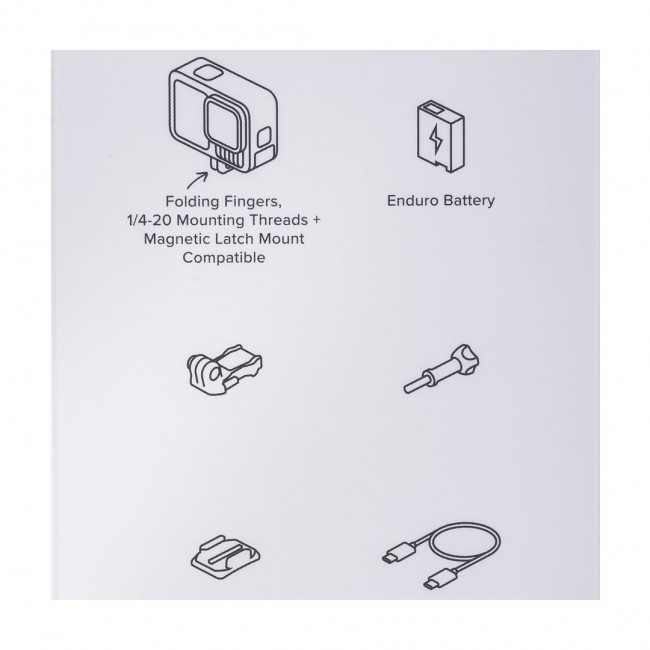 GoPro HERO13 BLACK action sports camera 27.6 MP 5.3K Ultra HD CMOS 25.4 / 1.9 mm (1 / 1.9