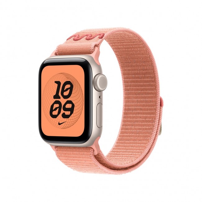 Apple Nike Sport Loop Band Pink Nylon, Recycled polyester, Spandex Apple Nike Sport Loop Band Pink Nylon, Recycled polyester, Spandex