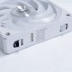 White wireless Lian Li UNI FAN 3-pack fan, 120mm White wireless Lian Li UNI FAN 3-pack fan, 120mm