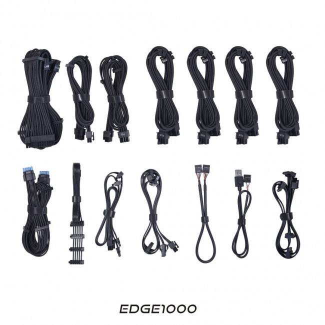 Lian Li EDGE EG1000 80 PLUS Platinum Power Supply, PCIe 5.1, ATX 3.1 - 1000 Watt, black