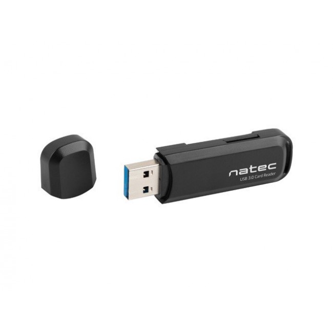 NATEC Scarab 2 card reader Black USB 3.0 Type-A NATEC Scarab 2 card reader Black USB 3.0 Type-A