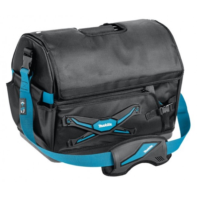 Makita Werkzeugkoffer E-05446 Black, Blue Plastic, Polyester, Steel Makita Werkzeugkoffer E-05446 Black, Blue Plastic, Polyester, Steel