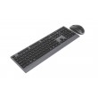 Gembird KBS-WPS-02-CYRL Dual-mode slim wireless desktop set, 2.4G+BT, RU layout