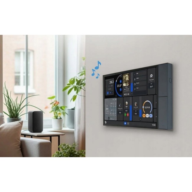 Shelly Wall Display XL Control Panel, Grey