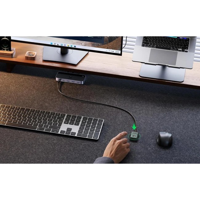 Ugreen USB 3.0 switch CM662, 2 4 outputs, black