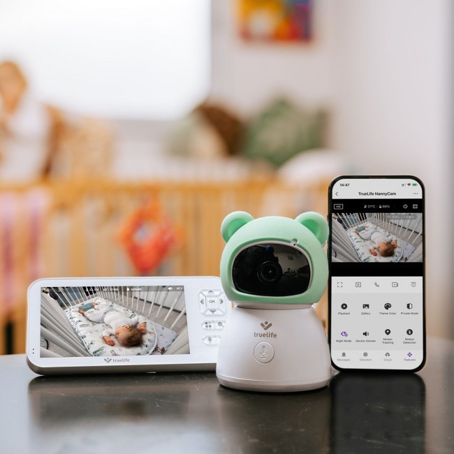 TrueLife NannyCam R6 Dual Smart baby monitor