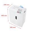 HSM shredstar X6pro document shredder, 2 x 15 mm + separate CD-cutting mechanism HSM shredstar X6pro document shredder, 2 x 15 mm + separate CD-cutting mechanism