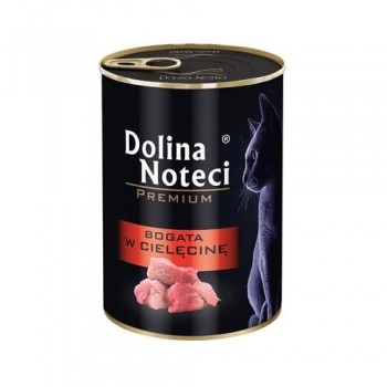 Dolina Noteci Premium rich in veal - wet cat food - 400g