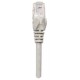Intellinet Network Patch Cable, Cat5e, 3m, Grey, CCA, U/UTP, PVC, RJ45, Gold Plated Contacts, Snagless, Booted, Lifetime Warranty