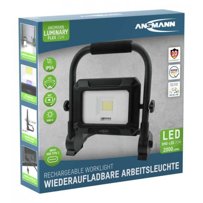Ansmann FL20W-R Black LED 20 W Ansmann FL20W-R Black LED 20 W