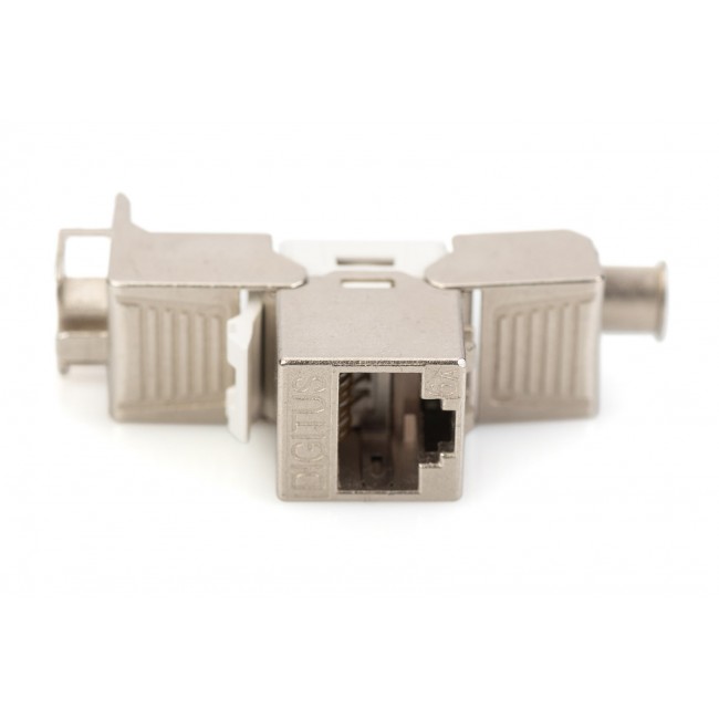 Digitus CAT 6A Keystone module, shielded, tool-free mounting connection
