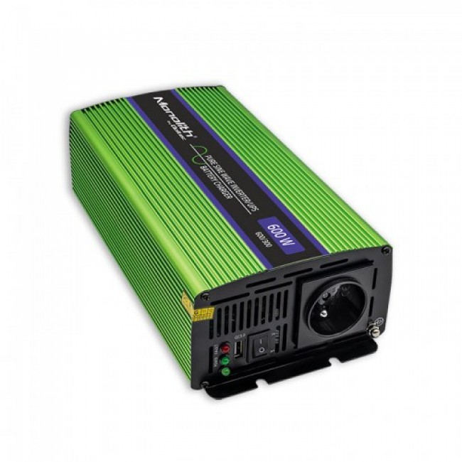 Qoltec Monolith power adapter/inverter Auto 600 W Green Qoltec Monolith power adapter/inverter Auto 600 W Green