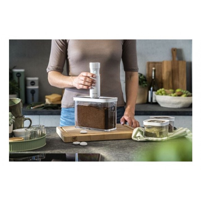 ZWILLING 1026082 Rectangular Container 5.4 L Transparent, White 5 pc(s) ZWILLING 1026082 Rectangular Container 5.4 L Transparent, White 5 pc(s)