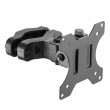 Maclean MC-983 LED LCD Monitor Pole Mount Bracket 8kg Holder Pipe Tube Diameter 28-60mm 17-32'' Screen