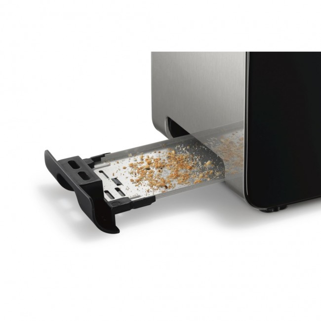 Bosch TAT7203 toaster 2 slice(s) 1050 W Black, Stainless steel Bosch TAT7203 toaster 2 slice(s) 1050 W Black, Stainless steel